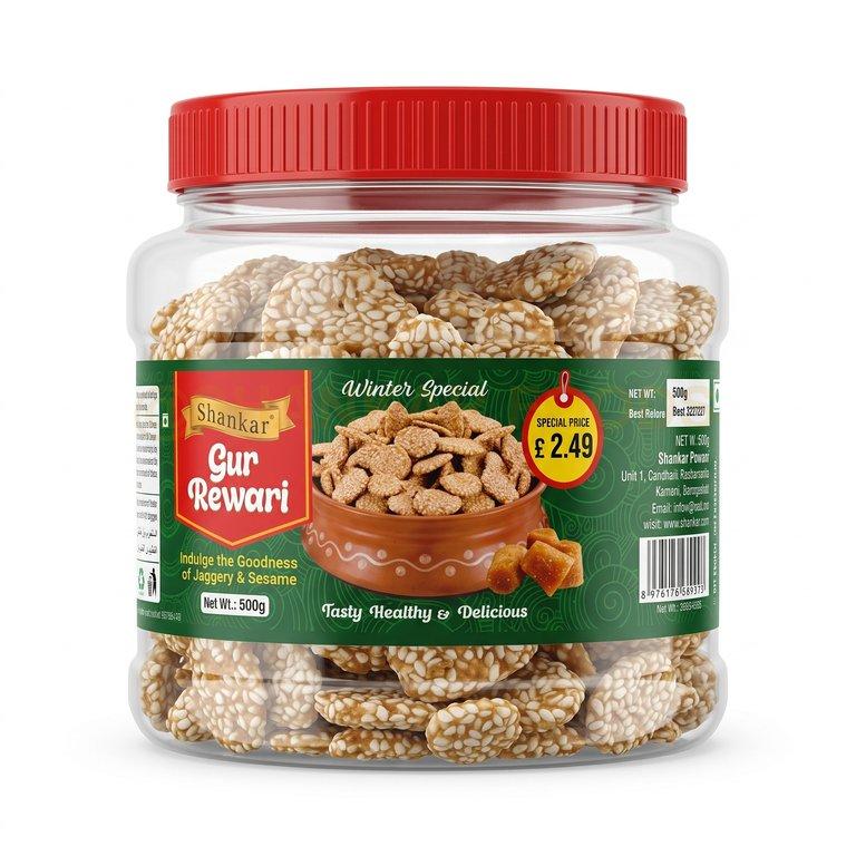 SHANKAR GUR REWARI PM £2.49 500G